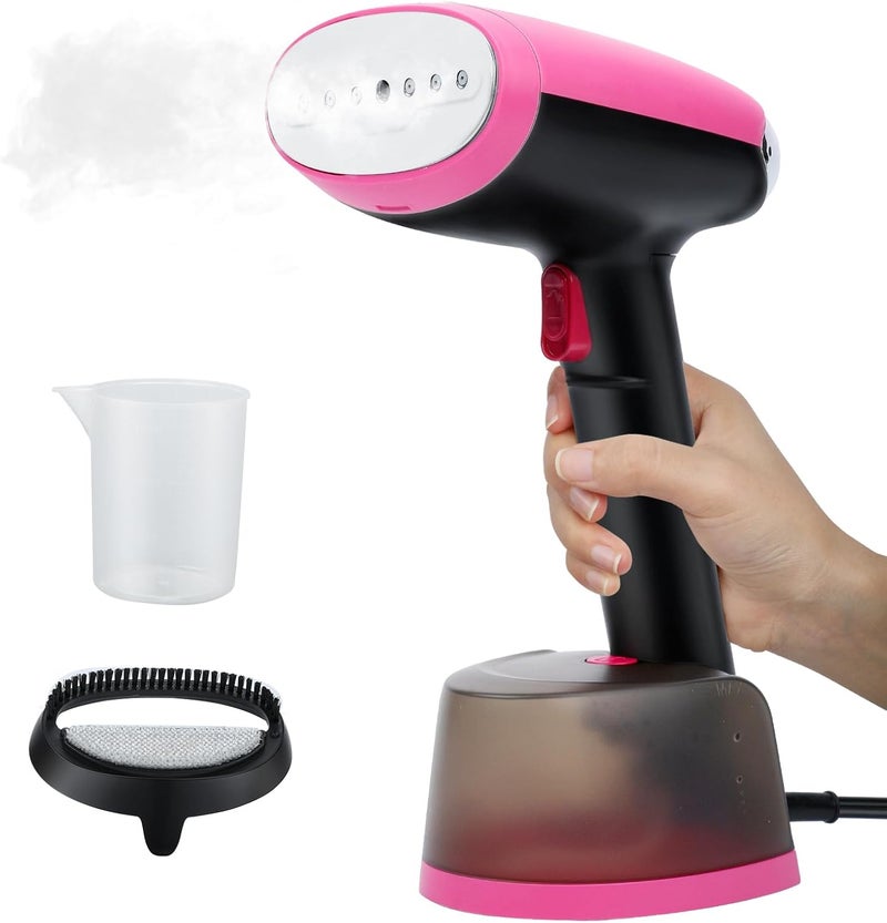 ARSFUTU Steamer for Clothes Handheld Clothes Steamer 1300W Portable Garment Steamer Auto Shut-off 20-Second Fast Heat-up with Adjustable Steam 12.34oz Detachable Water Tank for Home Office Travel - Image 1